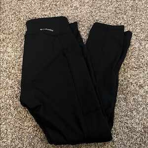 Columbia Black Leggings